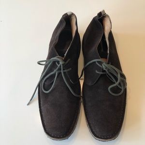 Coach brown suede chukka boots size 12M